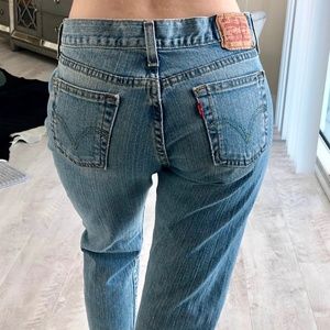VINTAGE Levi's 505 Nouveau Low Straight Jeans